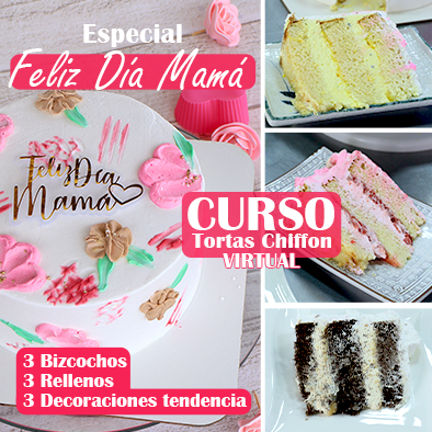 Tortas Bizcocho CHIFFON 